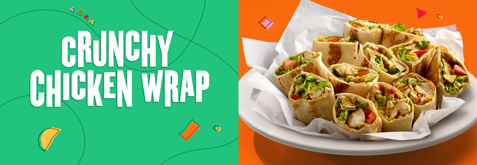 Crunchy Chicken Wrap