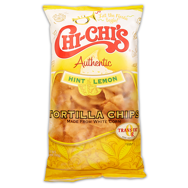 CHI-CHI'S® White Corn Tortilla Chips with a Hint of Lemon