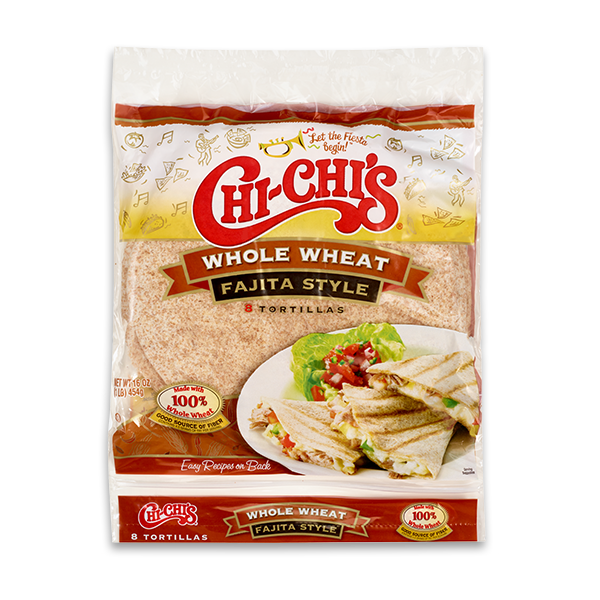 CHI-CHI'S® Fajita Style Tortillas Whole Wheat