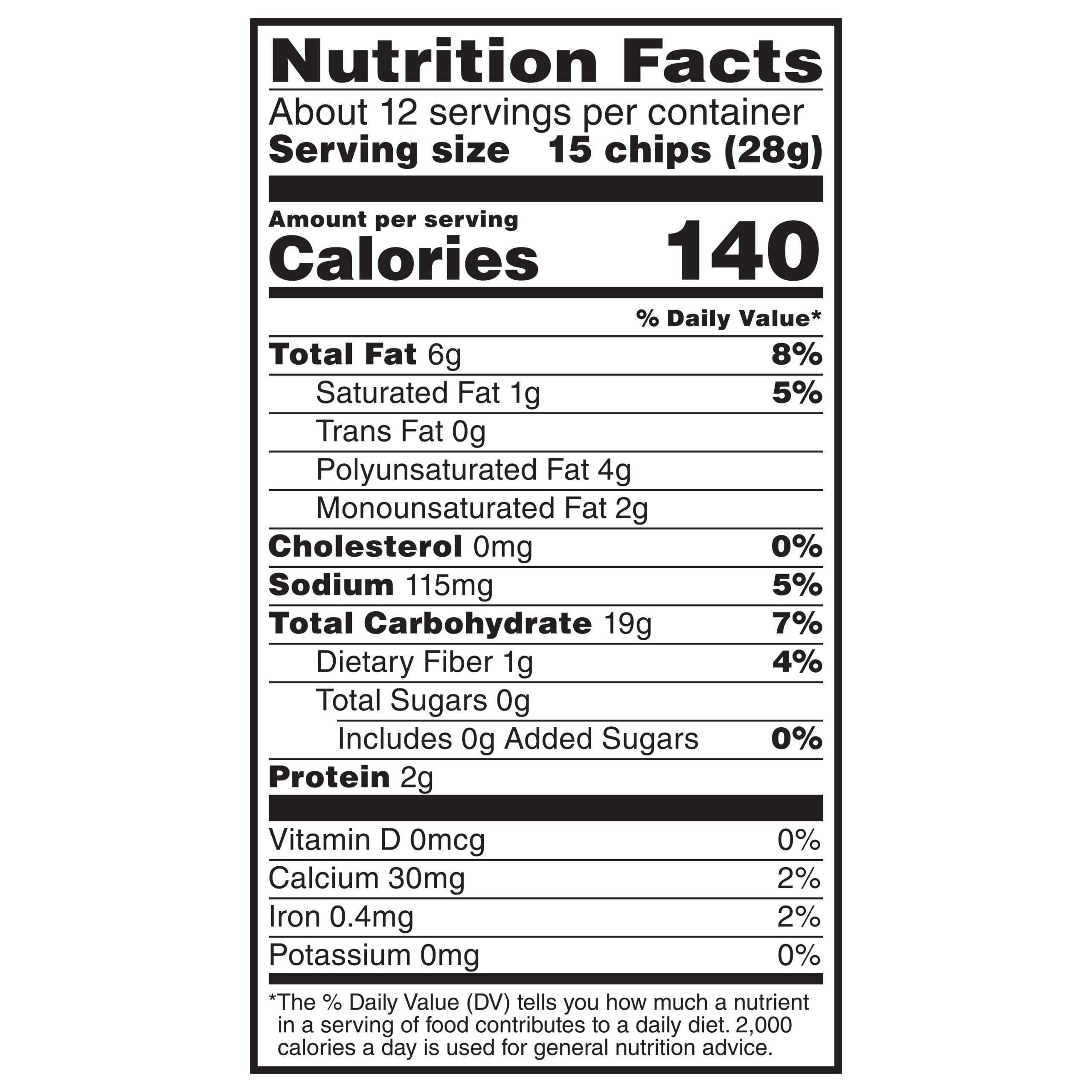 CHI-CHI'S® White Corn Tortilla Chips Rounds