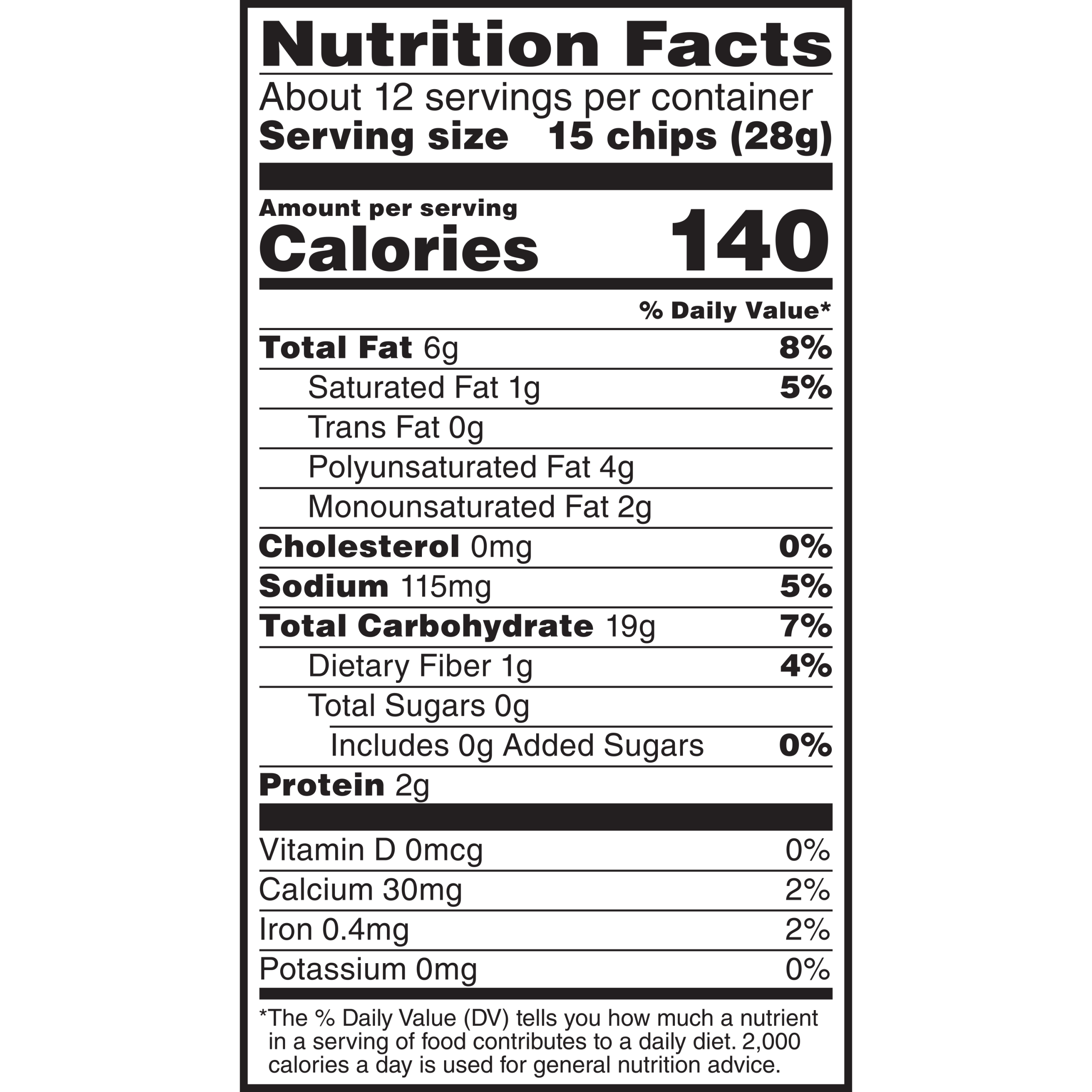 CHI-CHI'S® White Corn Tortilla Chips Strips