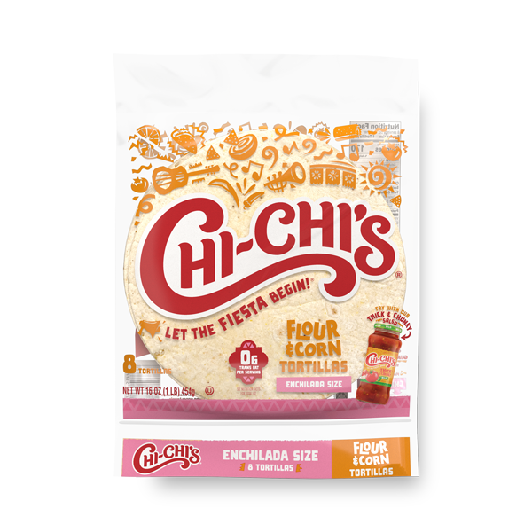 CHI-CHI'S® Enchilada Style Tortillas Flour & Corn