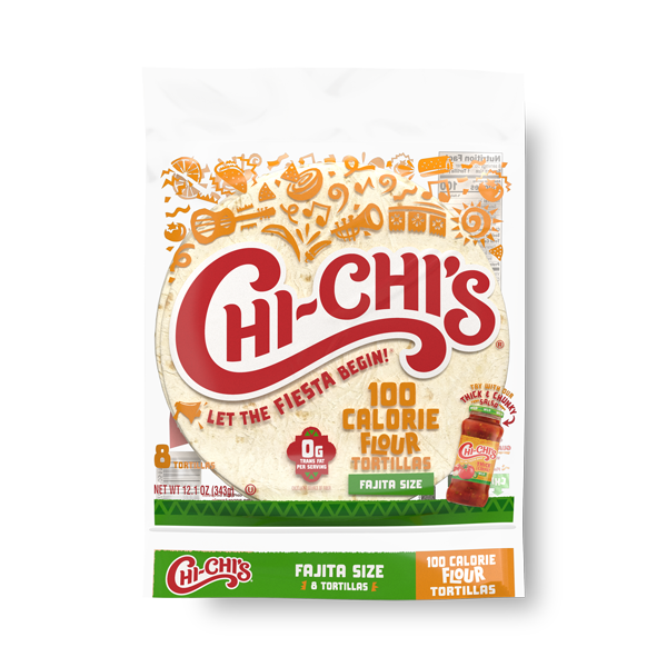 CHI-CHI'S® Fajita Style Tortillas 100 Calorie