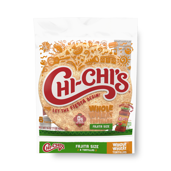 CHI-CHI'S® Fajita Style Tortillas Whole Wheat