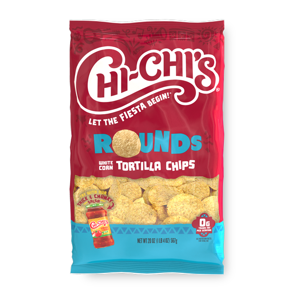 CHI-CHI'S® White Corn Tortilla Chips Rounds