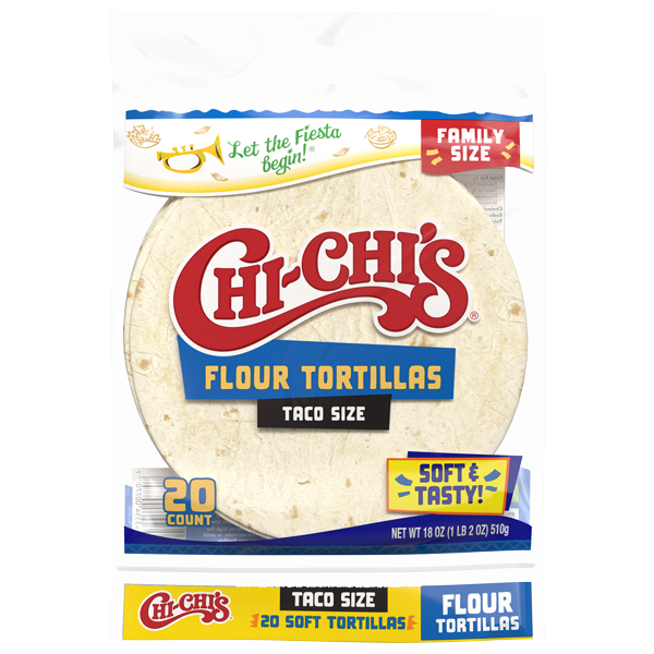 CHI-CHI'S<sup>®</sup> Taco Style Flour Tortillas