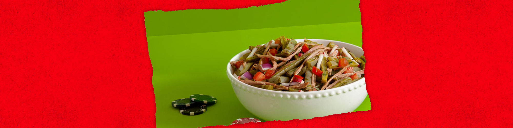 Shredded Beef & Nopalitos Salad