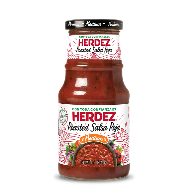HERDEZ® Roasted Salsa Roja Medium