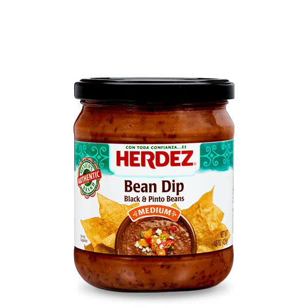 HERDEZ® Black & Pinto Bean Dip Medium
