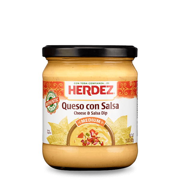 HERDEZ® Queso con Salsa Queso Dip Medium