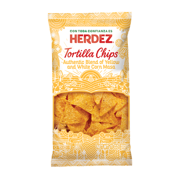 HERDEZ® Yellow and White Corn Masa Tortilla Chips