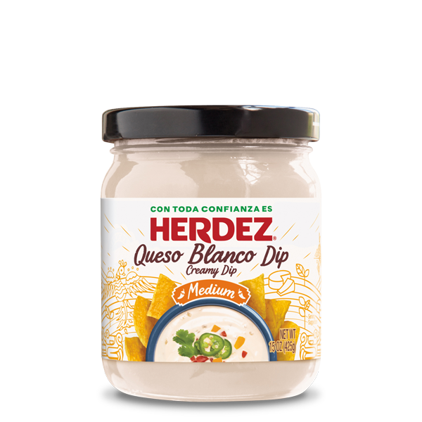 HERDEZ® Queso Blanco con Jalapeños Queso Dip Medium