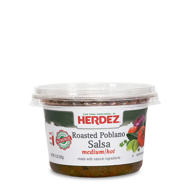 HERDEZ® Salsa Roasted Poblano Medium/Hot