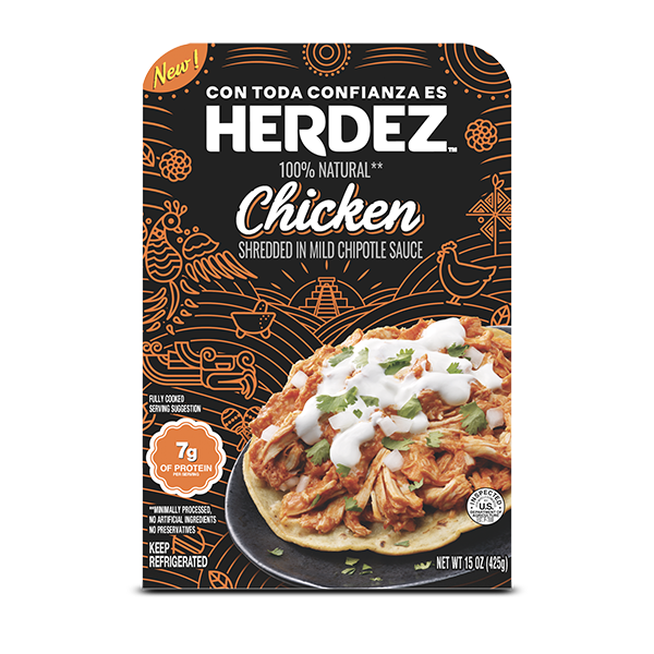 HERDEZ™ Chicken Shredded in Mild Chipotle Sauce