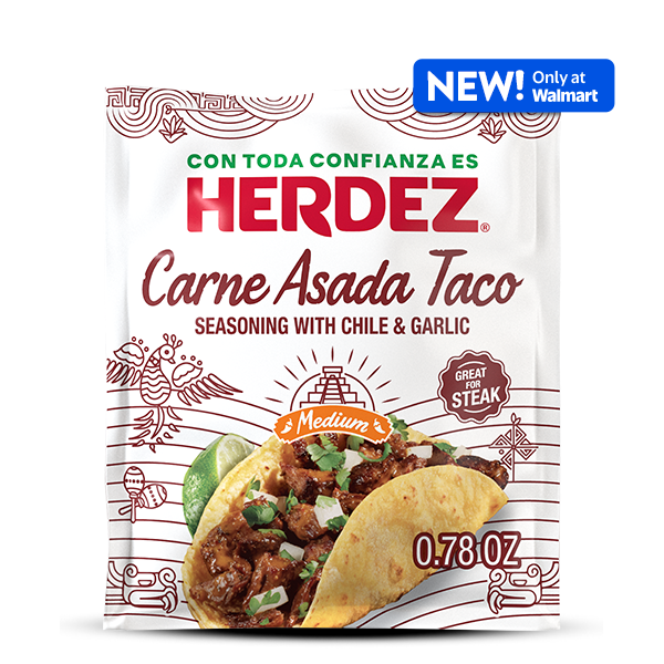 HERDEZ® Carne Asada Taco Seasoning Medium
