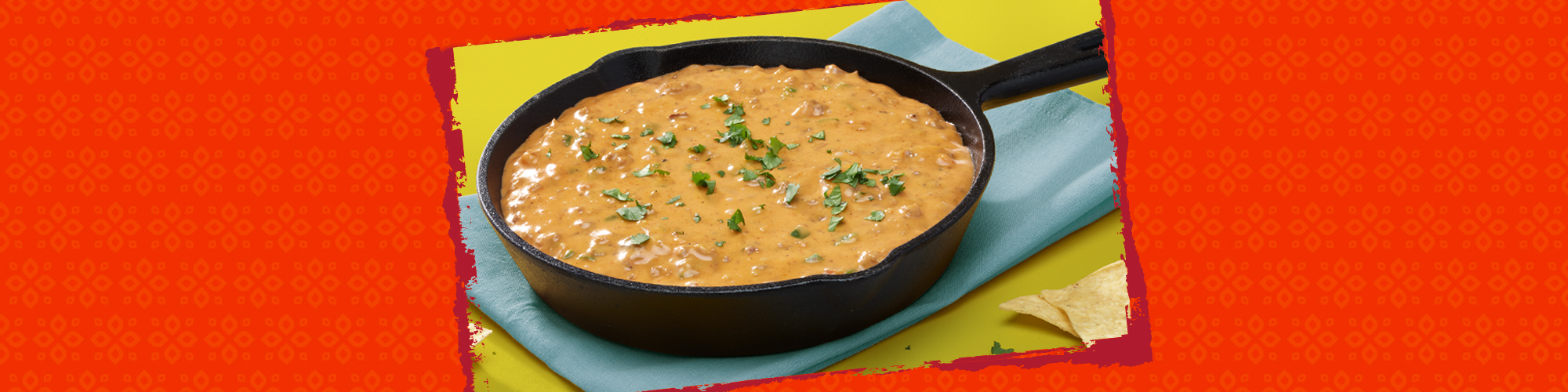 Salsas grilled queso with salsa