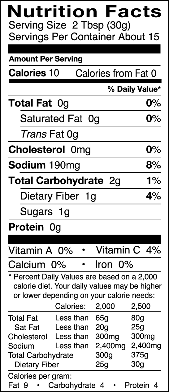 LA VICTORIA® Salsa Cilantro Medium