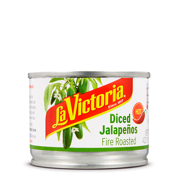 LA VICTORIA® Fire Roasted Diced Jalapeños Hot