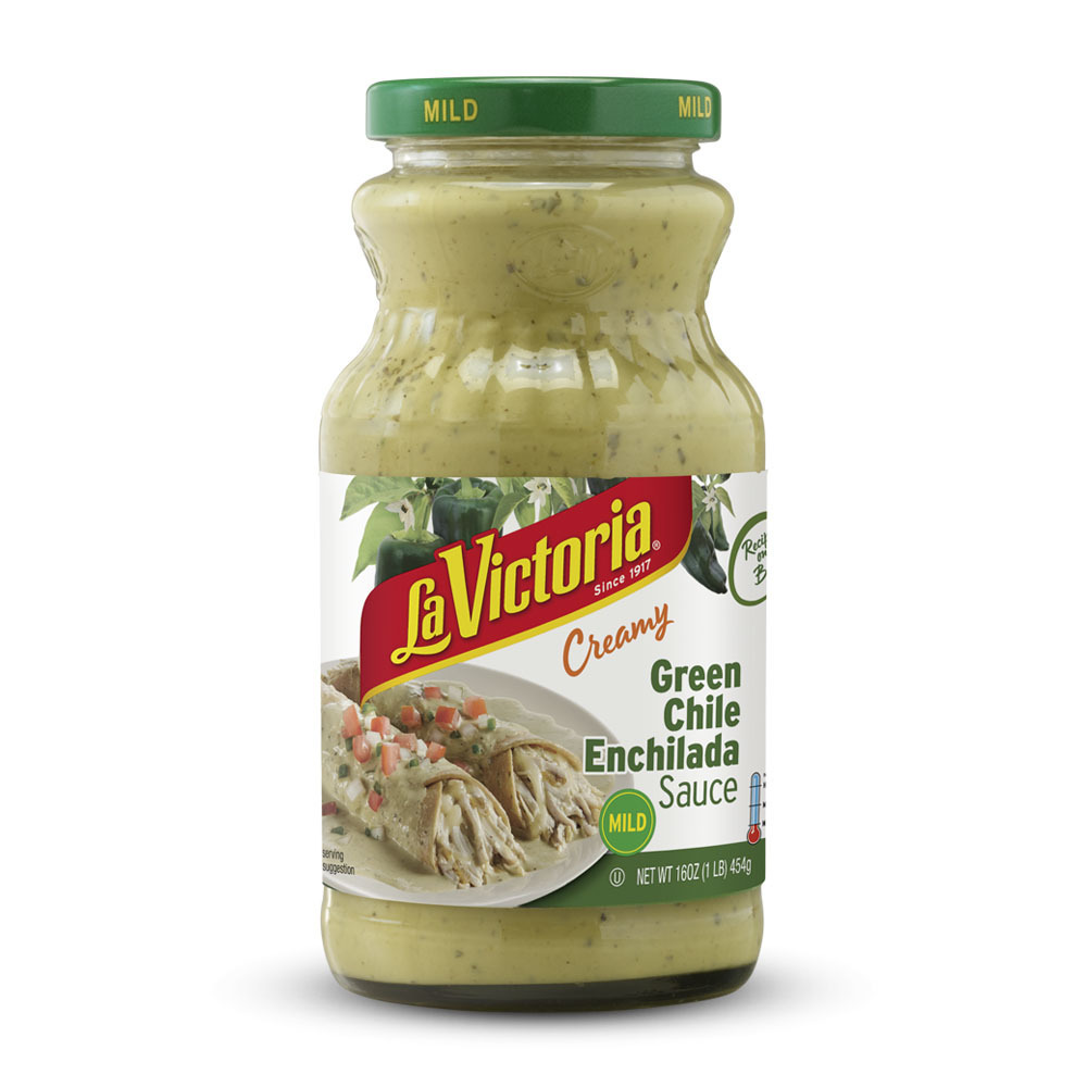 La Victoria® Creamy Green Chile Enchilada Sauce