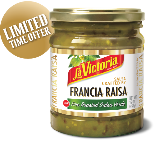 LA VICTORIA® Salsa Crafted by Francia Raísa Fire Roasted Salsa Verde