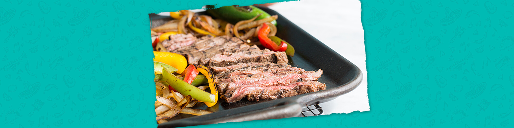 Salsas beef fajitas