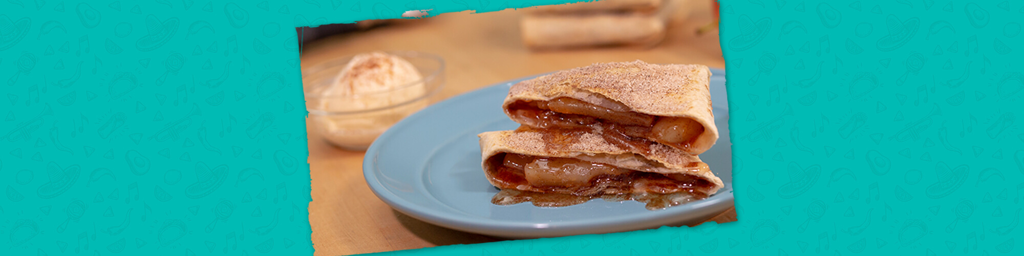 Salsas foldables baked apple pie