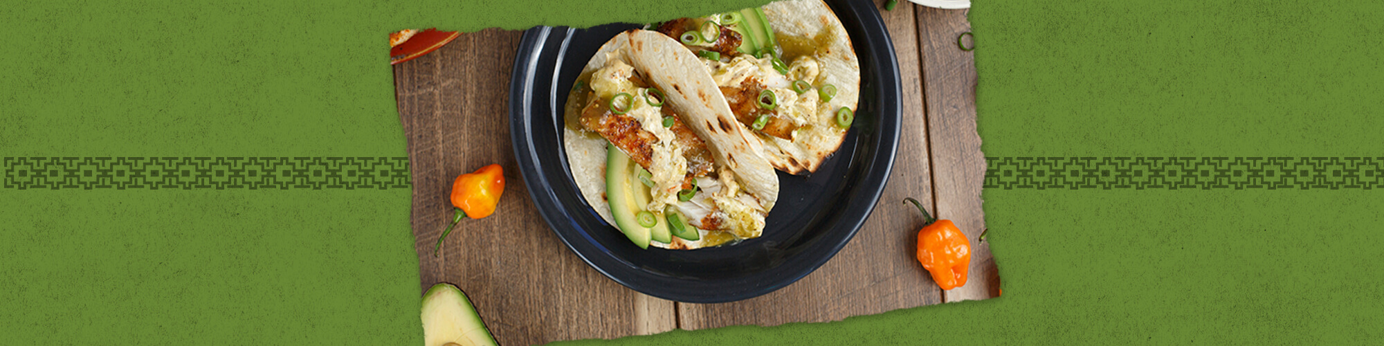 Salsas grilled fish tacos with spicy mayo