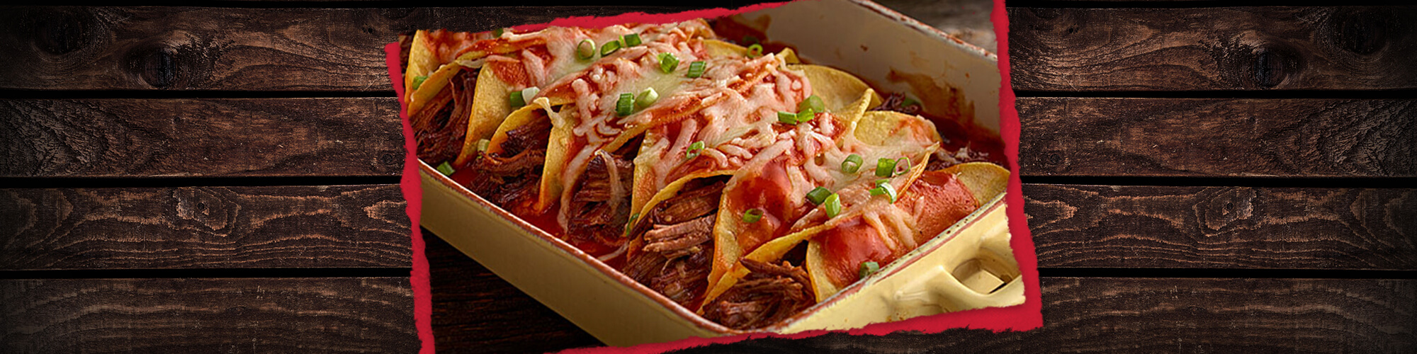 Shredded Beef Enchiladas