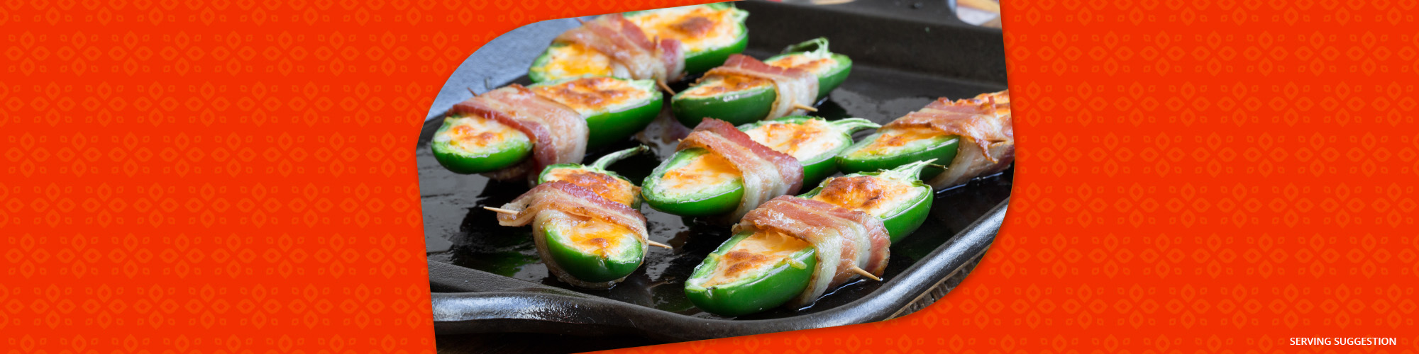 Salsas bacon wrapped jalapeno poppers