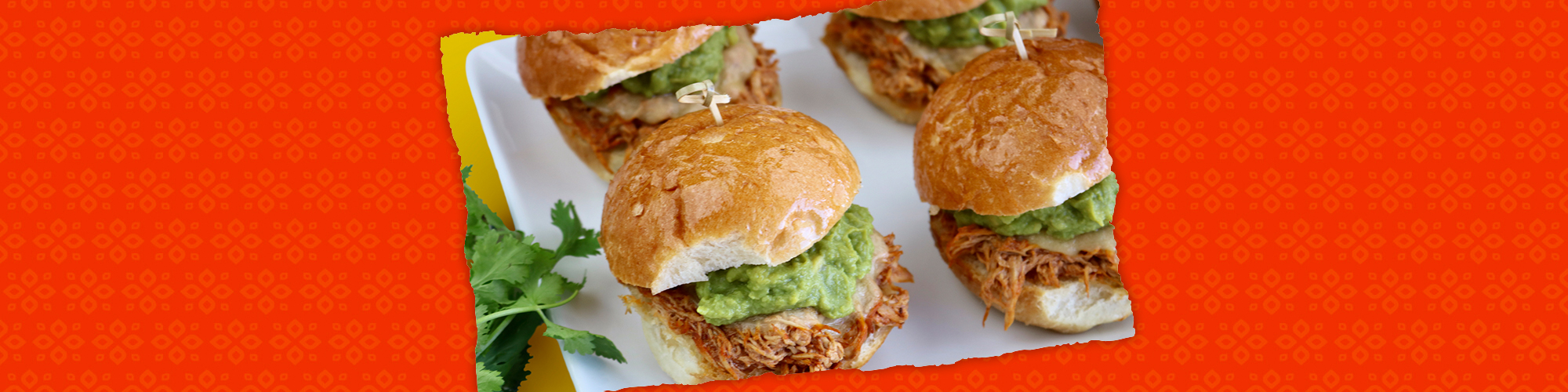 Chicken Enchilada Sliders LA VICTORIA® Red Enchilada Sauce