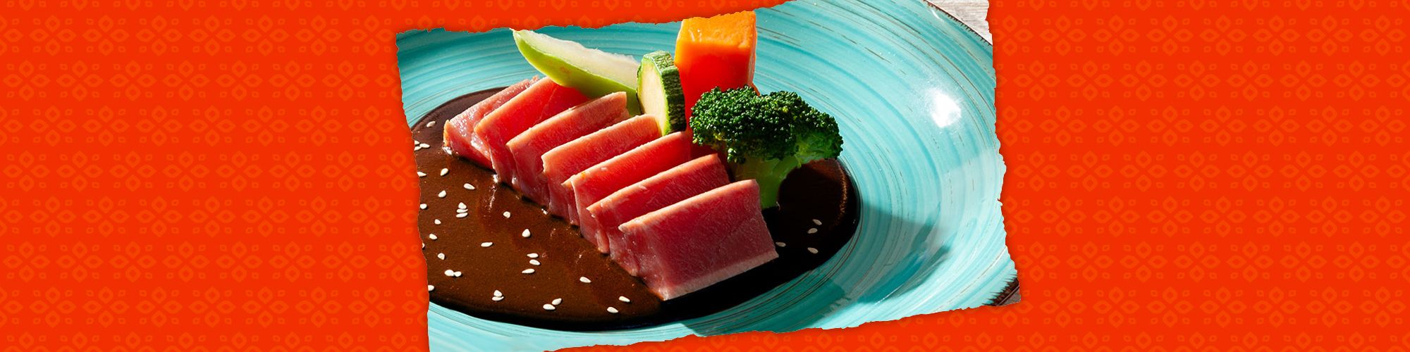 Salsas seared tuna banner